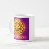 Maha Sri Yantra mug (Devant gauche)