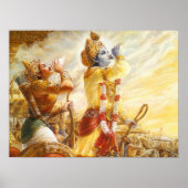 Mahabharat - Lord Krishna & Arjun Poster (Voorkant)