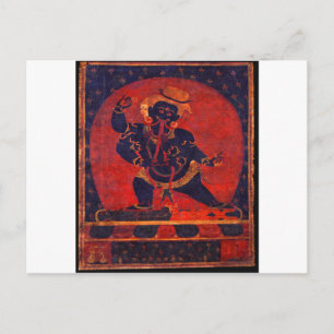 Mahakala, 12th century briefkaart