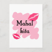 MAHAL KITA - Tagalog waar ik van hou Briefkaart (Voorkant)