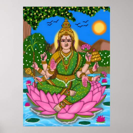 Mahalakshmi poster (Voorkant)