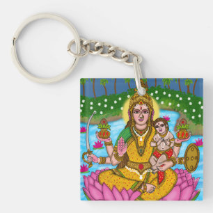 Mahalakshmi-sleutelhanger Sleutelhanger