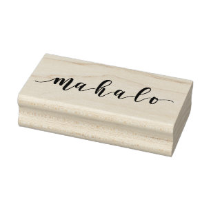 Mahalo2 Rubberstempel