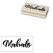 Mahalo3 Rubberstempel (Gestempeld)