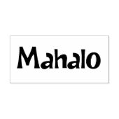Mahalo6 Rubberstempel (Afrduk)