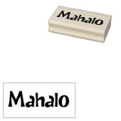 Mahalo6 Rubberstempel (Gestempeld)