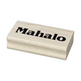 Mahalo7 Rubberstempel