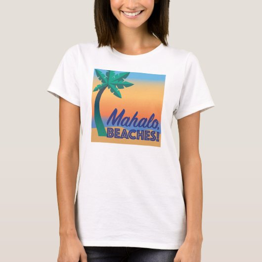Mahalo Beaches Basic Tanktop (Voorkant)