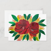 Mahalo Bedankkaart (Voorkant / Achterkant)