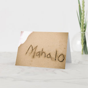Mahalo Bedankkaart