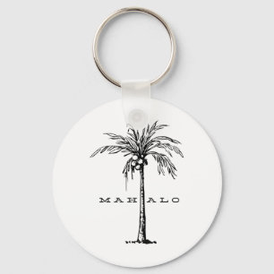 Mahalo Hawaii van het eiland. Voel de Aloha Spir Sleutelhanger