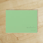 mahalo | minimal tropical vert clair merci