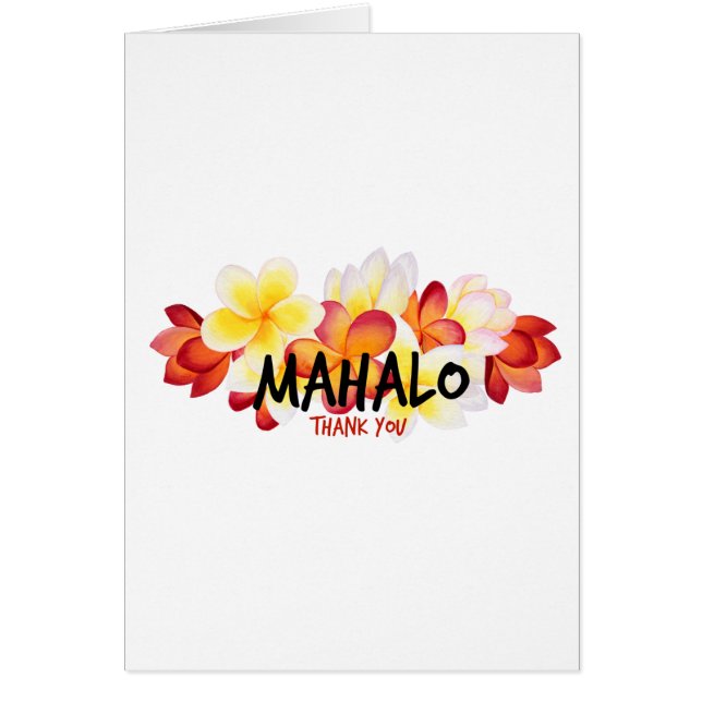 Mahalo Plumeria (Devant)