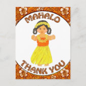 Mahalo remercient des cartes postales de (Devant)