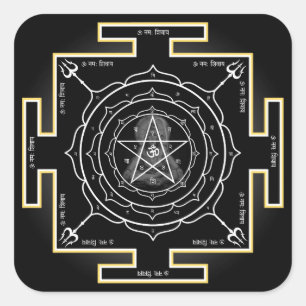 Mahamrityunjaya Yantra Sticker