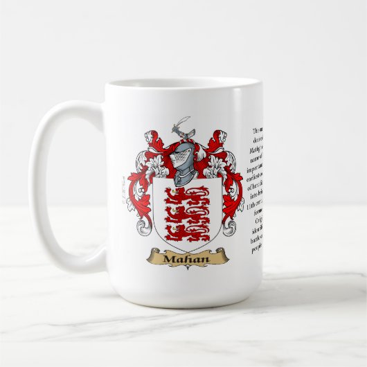 Mahan, de Oorsprong, de Betekenis en de rest Koffiemok (Links)