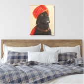 Maharaja 2010 canvas afdruk (Insitu (Slaapkamer))