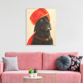 Maharaja 2010 canvas afdruk (Insitu (Woonkamer))