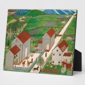 Mahatango Valley Boerderij, eind 19e eeuw Fotoplaat (Zijkant)