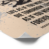 Mahatma Gandhi Poster (Hoek)