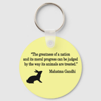 Mahatma Gandhi Quote Collectie Sleutelhanger