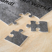 Mahatma Gandhi Quote Gift Legpuzzel (Zijkant)