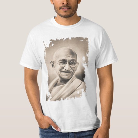 Mahatma Gandhi T-Shirt (Voorkant)