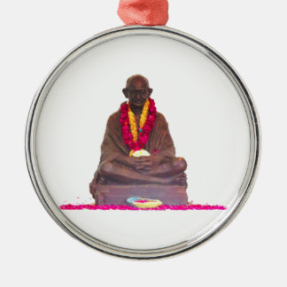 Mahatma GANDHI Vader van Nation India Metalen Ornament