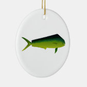 Mahi Mahi Fish - Dolphin - Dorado Keramisch Ornament (Rechts)