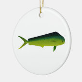 Mahi Mahi Fish - Dolphin - Dorado Keramisch Ornament (Links)