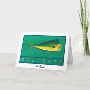 Mahi-Mahi Greeting & Note Cards Kaart