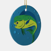 Mahi Mahi Keramisch Ornament (Rechts)