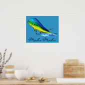 Mahi Mahi Poster (Keuken)