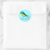 Mahi Mahi Ronde Sticker (Tas)