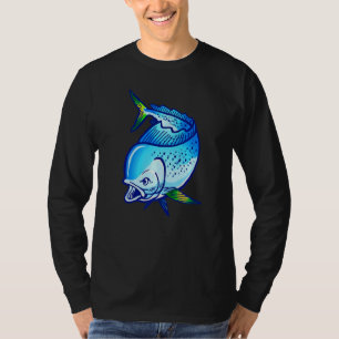 Mahi Mahi Vissen Dorado Visser Hengelaar Fan T-shirt