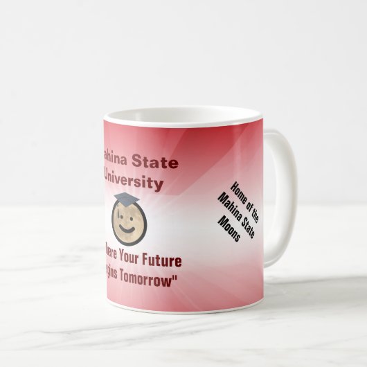 Mahina State University Mok (Voorkant rechts)