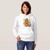 Mahishasur Mardini Durga Sweat - shirt à capuche (Devant entier)