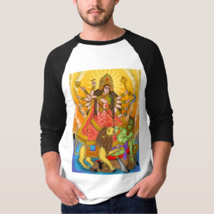 Mahishasur Mardini Durga T-shirt