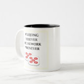 MAHJON TWEEKLEURIGE KOFFIEMOK (Voorkant links)