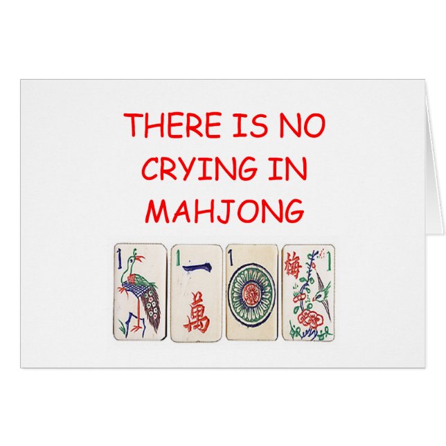 MAHJONG (Devant horizontal)