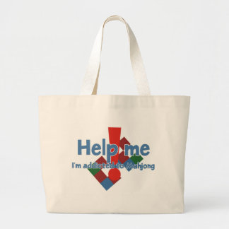 Mahjong Addict's canvas tas