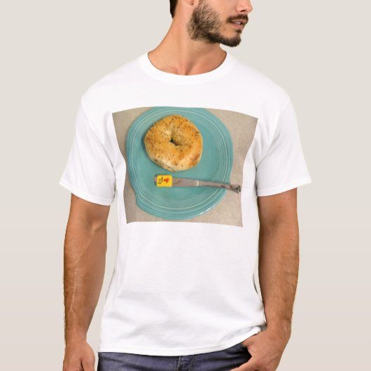 Mahjong Bagel Breakfast T-shirt (Voorkant)