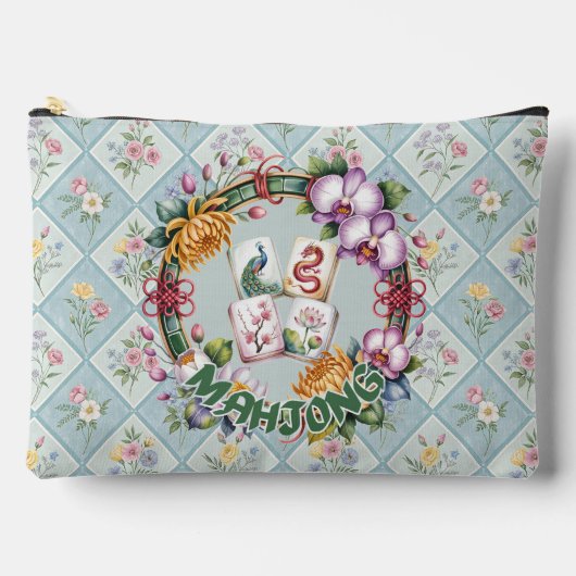 Mahjong Bloemstuk Etui (Voorkant)