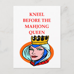 mahjong briefkaart
