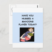 mahjong briefkaart (Voorkant / Achterkant)