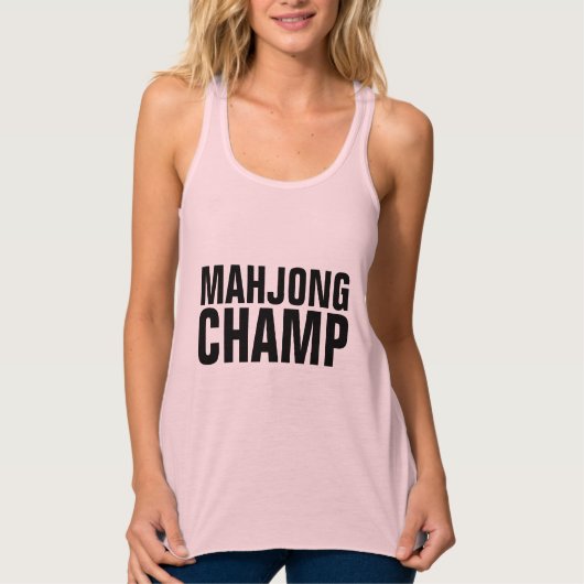 MAHJONG CHAMP T-SHIRTS (Devant)