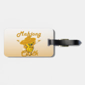 Mahjong Chick #10 Bagagelabel (Achterkant horizontaal)