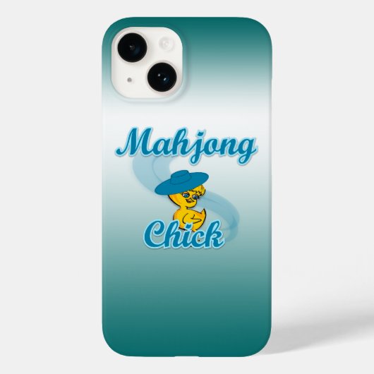 Mahjong Chick #3 Case-Mate iPhone Case (Achterkant)