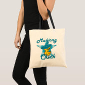 Mahjong Chick #7 Tote Bag (Voorkant (product))