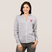 Mahjong Chick #8 Hoodie (Voorkant volledig)